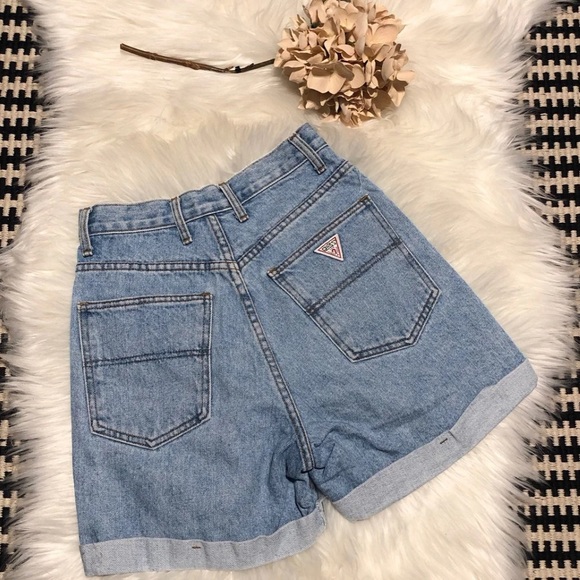 Guess Pants - Guess vintage high rise shorts